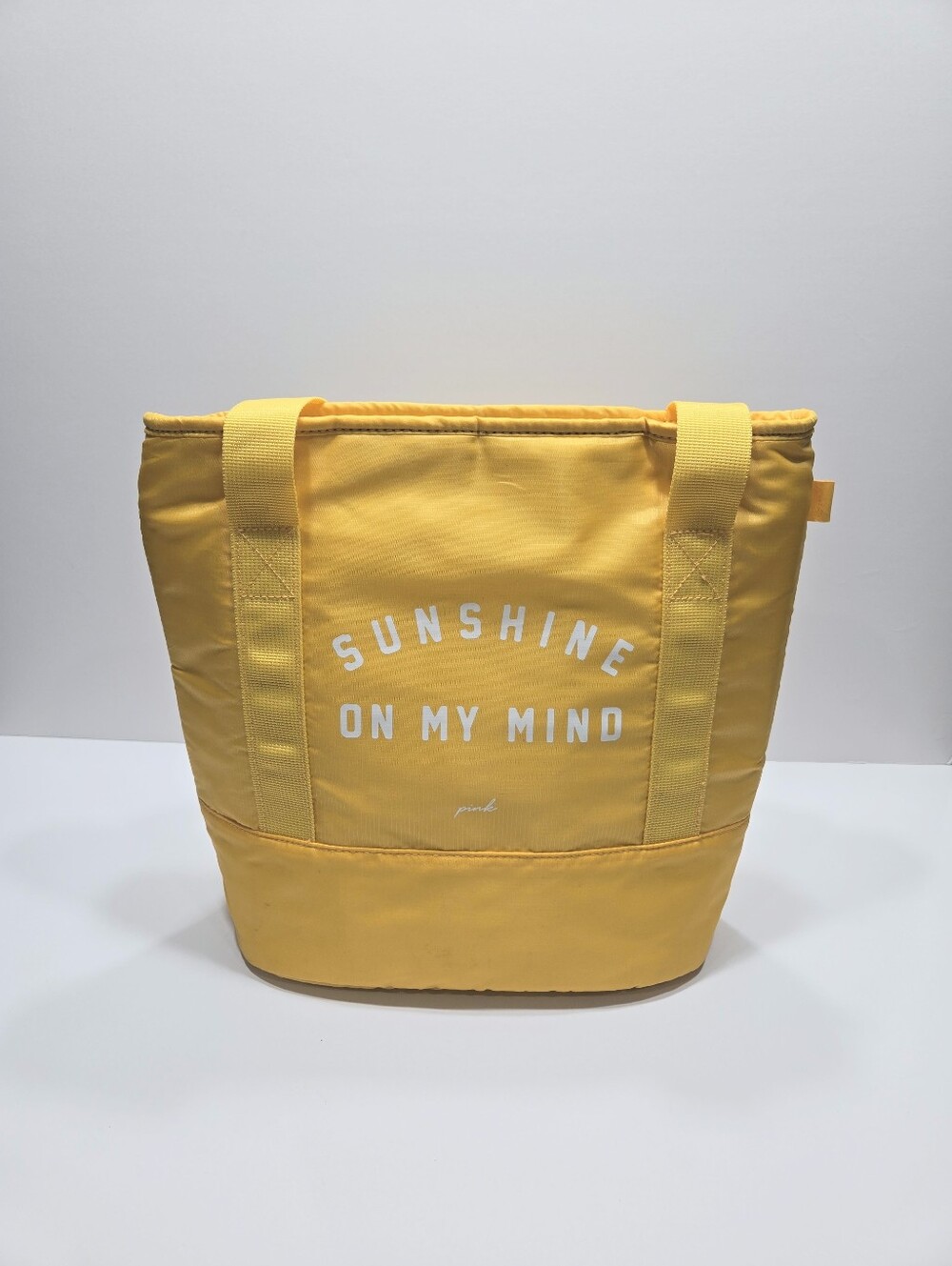 PINK brand Yellow Insulated Bag Tote Victoria's Secret
